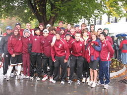 2009 CCHS Soccer Team walking for Gaining Ground